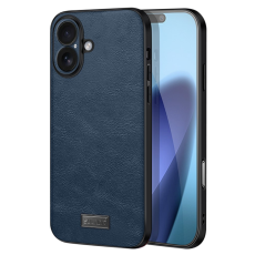 SULADA - SULADA iPhone 17 Mobilskal PU-läder+TPU+PC - Blå
