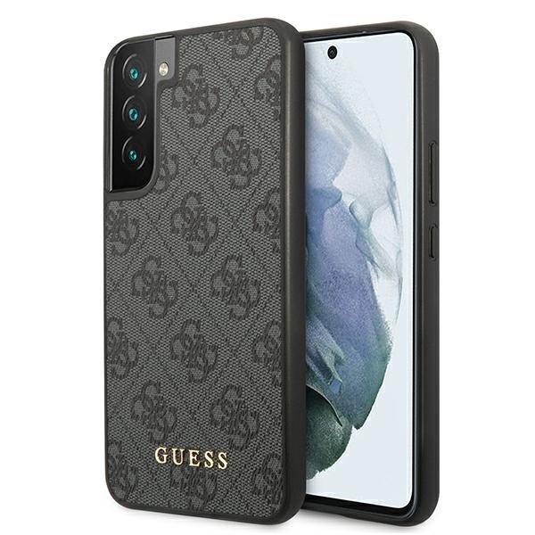 Guess Metall Gold Logo Skal Galaxy S22 - Grå | 2353 | AlltMobil