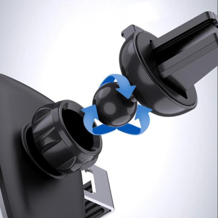 OEM - Gravity Smartphone Bilhållare Ventilationsgaller - Svart
