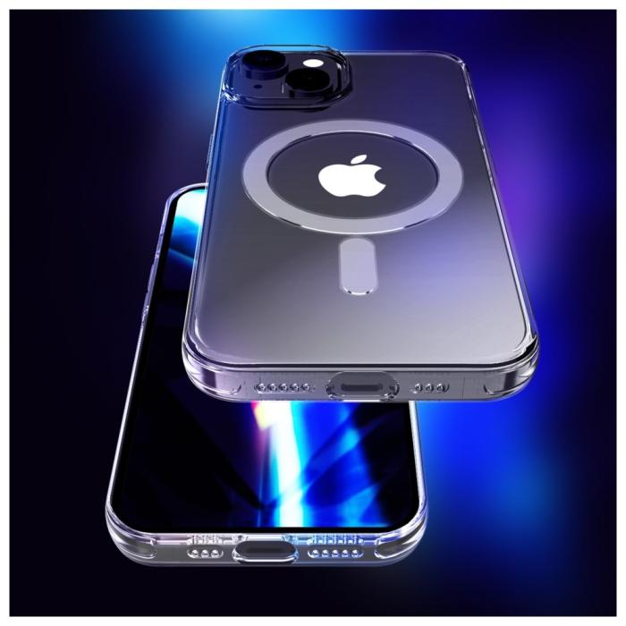 3MK - 3MK iPhone 13/14 Mobilskal MagSafe EverClear - Genomskinlig
