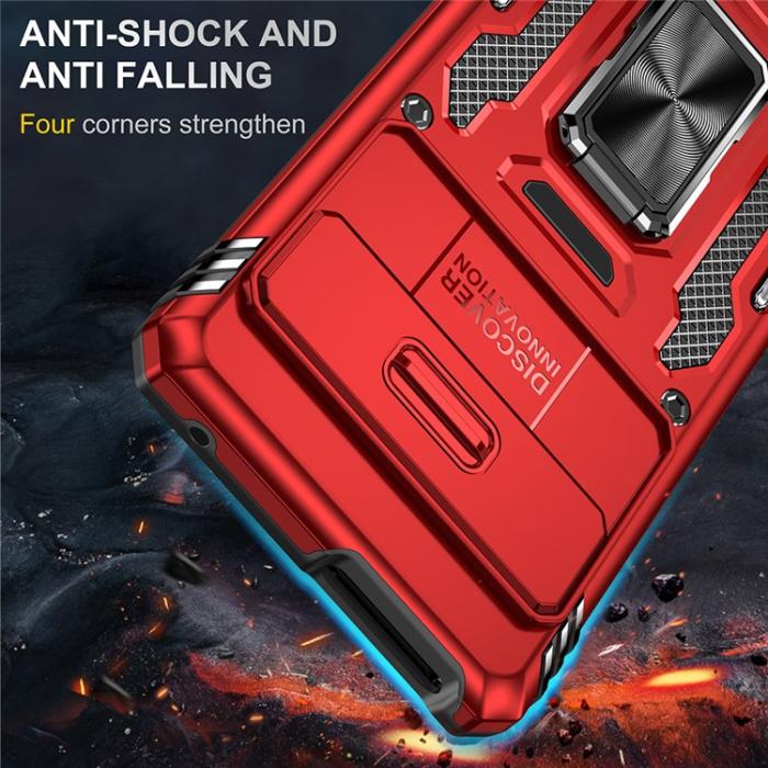 A-One Brand - Google Pixel 7A Mobilskal Shockproof Armor - Röd