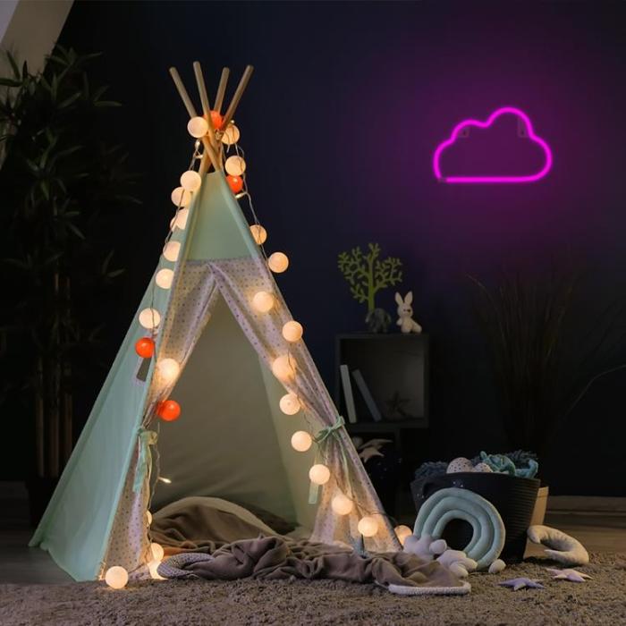 Neolia - Neolia Neon LED Light CLOUD NNE25 - Rosa