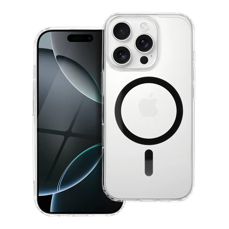 iPhone 16 Mobilskal MagSafe Drop Glue - Svart | 2353 | AlltMobil