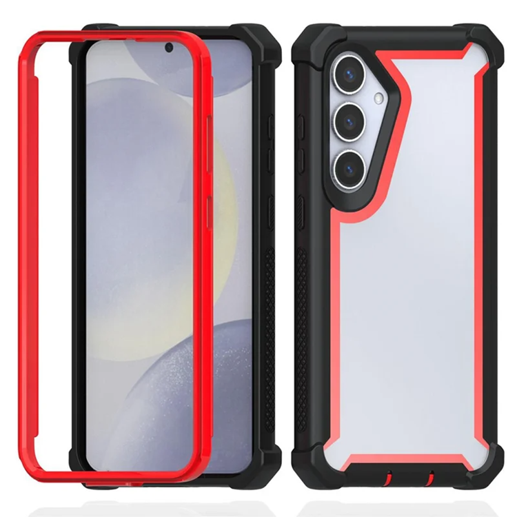 Galaxy A16 5G Mobilskal TPU + PC Shockproof (Svart/Röd) | 2353 | AlltMobil