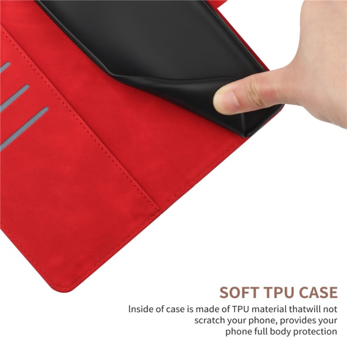 A-One Brand - Sony Xperia 1 VII Plånboksfodral Skin Touch Lines Imprinted 