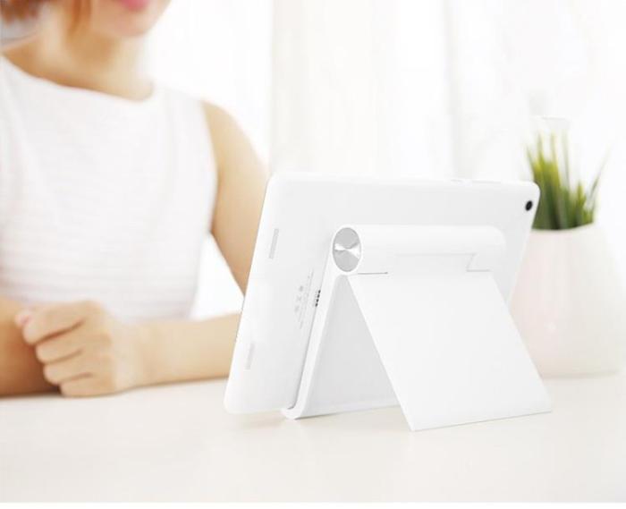 Ugreen - Ugreen Justerbart Bärbart Ställ för iPad - Vit