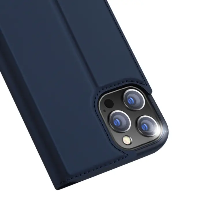 Dux Ducis - Dux Ducis Skin Series Plånboksfodral iPhone 13 Pro Max - Blå