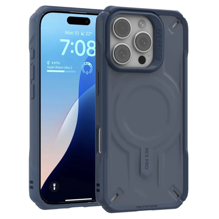 A-One Brand - JTLEGEND REX iPhone 16 Pro Mobilskal Magsafe Shockproof