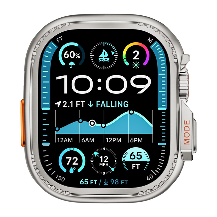 Apple Watch Ultra 2 (49mm) Skal Metal - Titanium | 2353 | AlltMobil