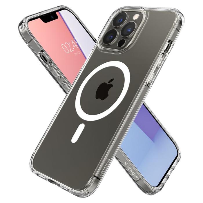 Spigen - Spigen Ultra Hybrid Magsafe Skal iPhone 13 Pro - Vit