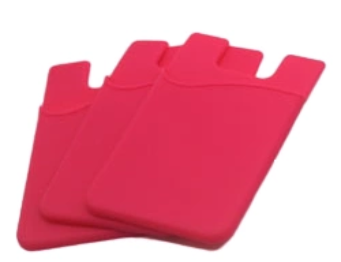 OEM - Self-Adhesive Korthållare - Röd