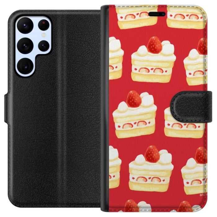 iSecrets - Plånboksfodral till Samsung Galaxy S24 Ultra med Tårta