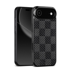 A-One Brand - iPhone Air Mobilskal MagSafe Aramid Fiber TPU - Fyrkantig Textur