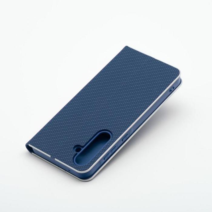 OEM - Galaxy XCover 7 Plånboksfodral Luna Carbon - Blå