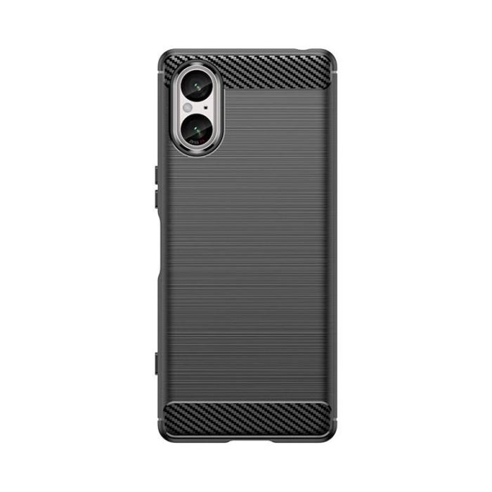 OEM - Sony Xperia 5 V Mobilskal Carbon - Svart