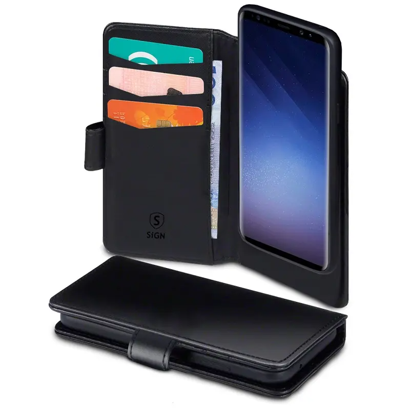 SiGN Plånboksfodral 2-in-1 för Huawei P30 Pro - Svart | 2353 | AlltMobil