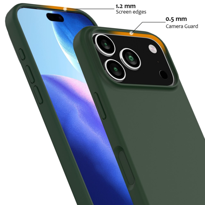 A-One Brand - iPhone 17 Pro Max Mobilskal MagSafe Silikon Anti-Drop