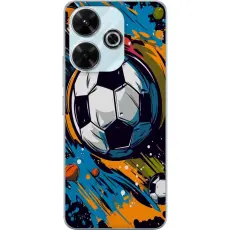 Gustaf - Mobilskal till Xiaomi Redmi 13 med Fotbollar