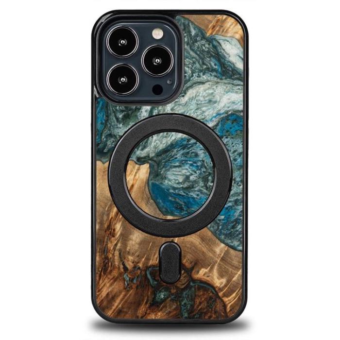 Bewood - Bewood iPhone 13 Pro Max Mobilskal Magsafe Unique Planet Earth