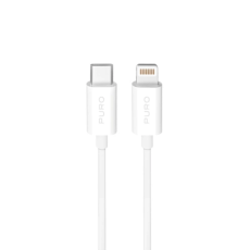 Puro - Puro USB-C - Lightning 20W Kabel 2m TPE - Vit