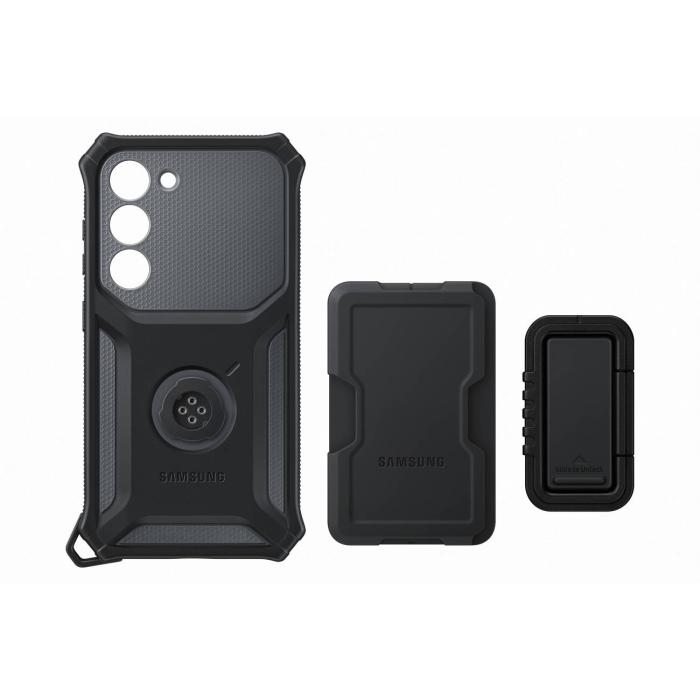 Samsung - Samsung Galaxy S23 Plus Skal Rugged Gadget - Grå