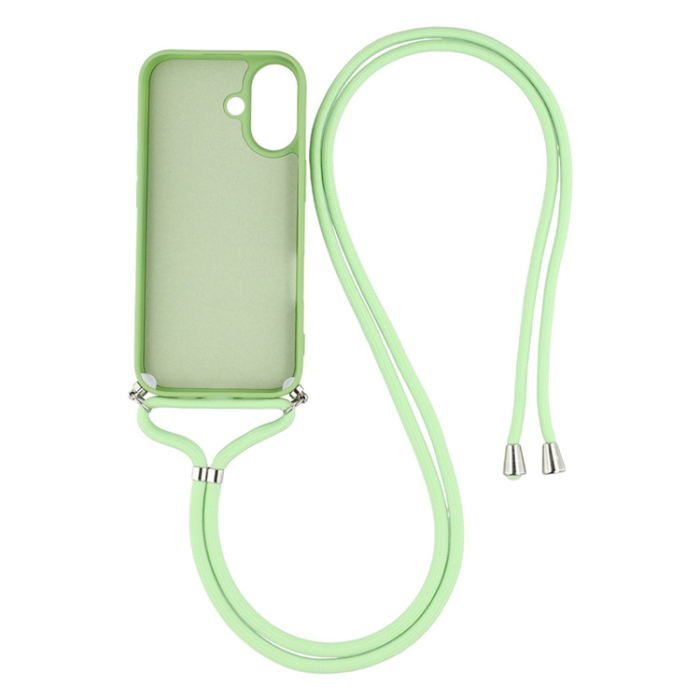 A-One Brand - iPhone 17 Mobilskal Med Axelrem - Grön