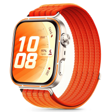 Tech-Protect - Tech-Protect Huawei Watch Fit 3/4/4 Pro/5/5 Pro Armband Nylon - Orange