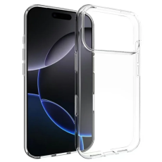 A-One Brand - iPhone 17 Pro Max Mobilskal Crystal Clear TPU - Transparent