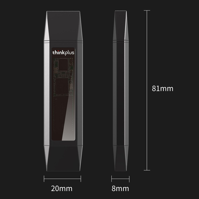 Lenovo - LENOVO Pendrive 128GB USB/USB-C Dual THINKPLUS TU203