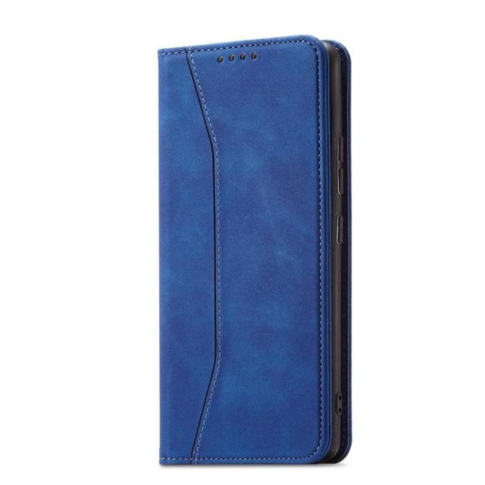 OEM - Galaxy S23 Plus Plånboksfodral Magnet Fancy - Blå