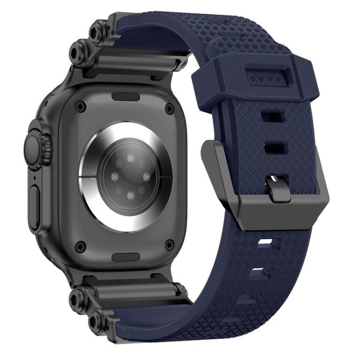 Boom of Sweden - Apple Watch Ultra 2 (49mm) Armband Rotation Axis Silikon - Blå
