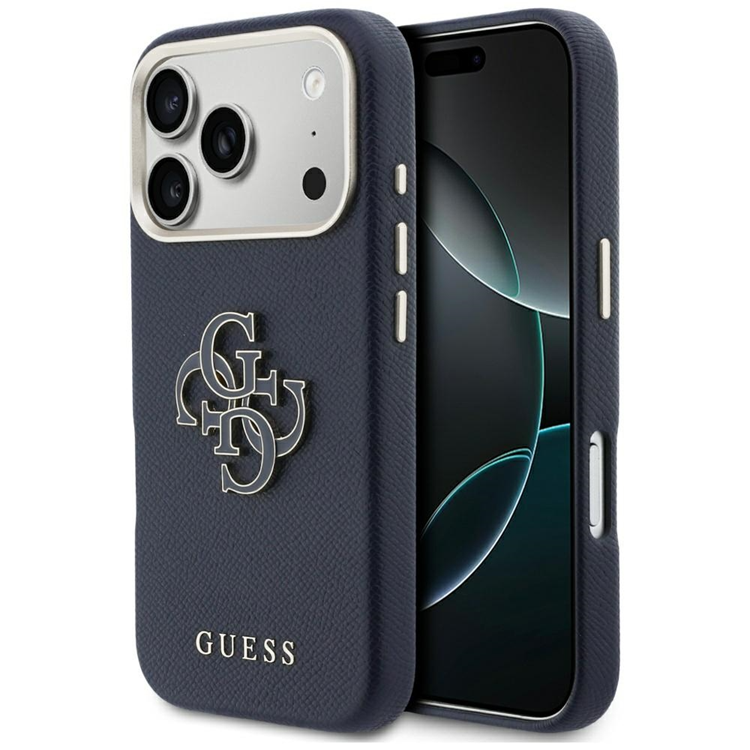 Guess Mobilskal iPhone 17 Pro FW Resin Logo - Blå | 2353 | AlltMobil