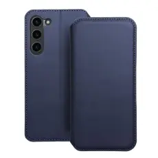 OEM - Galaxy S24 Plus Plånboksfodral Dual Pocket - Marinblå