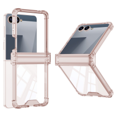 GKK - GKK Galaxy Z Flip 7 Mobilskal Airbag Hinge Shockproof - Rosa
