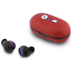 BMW - BMW TWS In-ear H&ouml;rlurar Bluetooth Metal Logo ENC - R&ouml;d