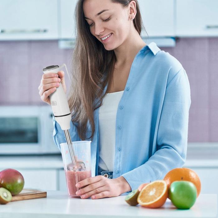 BLACK+DECK - BLACK+DECK Hand Blender 750W Vit Tillbehör