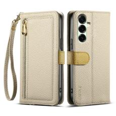 ESEBLE - ESEBLE Mobilfodral f&ouml;r Samsung Galaxy S26 Plus Konstl&auml;der - Khaki