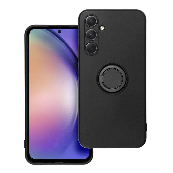 OEM - SILIKON RING skal för Samsung Galaxy A54 5G svart
