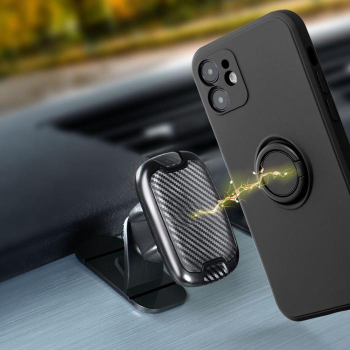 OEM - SILIKON RING skal för Samsung Galaxy A54 5G svart