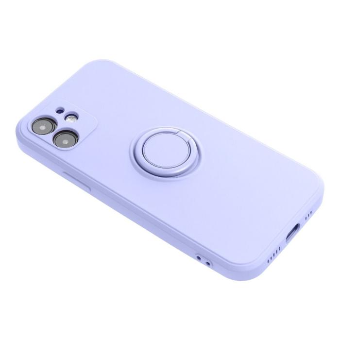 OEM - SILIKON RING skal för Samsung Galaxy S20 FE lila