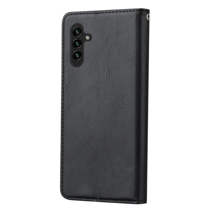 OEM - Mobilskal för Samsung Galaxy S26 Magnetiskt Konstläder Ställ - Svart