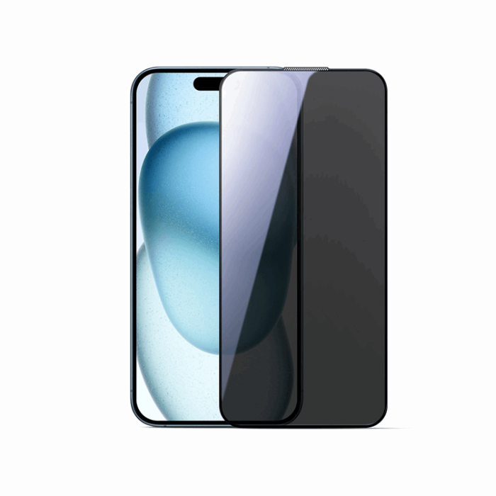 Joyroom - Joyroom iPhone 15/16 Härdat Glas Skärmskydd 2.5D Privacy