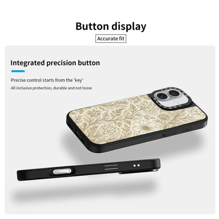 A-One Brand - iPhone 16 Mobilskal MagSafe Aluminium Silikon