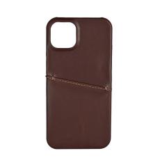 BUFFALO - BUFFALO äkta läder Skal iPhone 13 - Brun