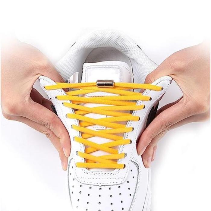 OEM - Elastic Knytfria Skosnören - Lila