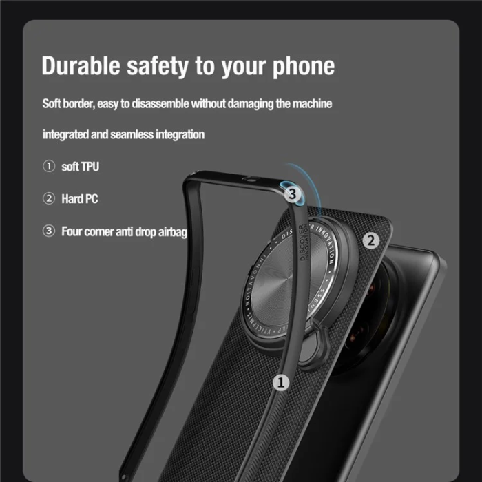 Nillkin - Nillkin Xiaomi 14 Ultra Mobilskal Textured Prop - Svart