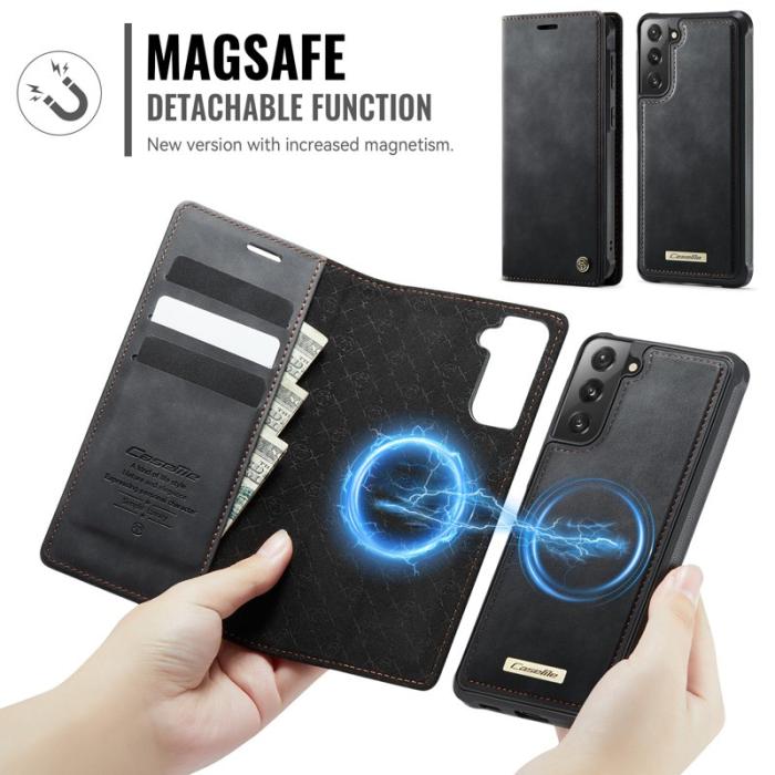 Caseme - CASEME C49 Fodral för Samsung Galaxy S21 5G/4G - Svart