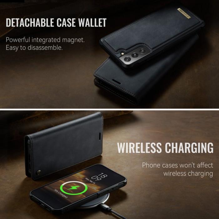Caseme - CASEME C49 Fodral för Samsung Galaxy S21 5G/4G - Svart