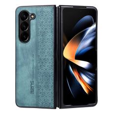 AZNS - AZNS Samsung Galaxy Z Fold6 Fodral KonstL&auml;der - Gr&ouml;n