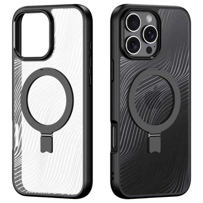 Dux Ducis - DUX DUCIS Aimo Series Mobilskal till iPhone 16 Pro TPU+PC - Svart